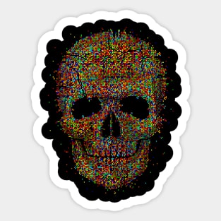 Acid Skull Sticker